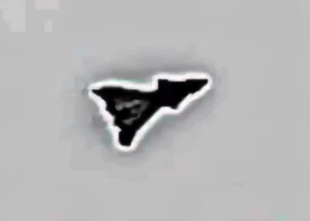 Imagen térmica revela misterioso avión X en el Área 51