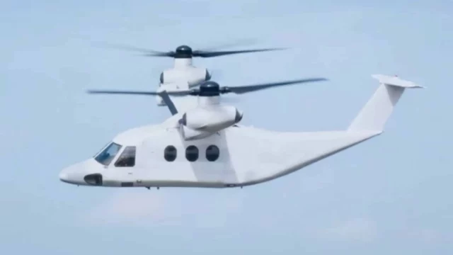China muestra con más claridad su primer convertiplano tripulado
