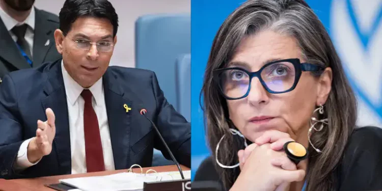 Danon responde a la enviada de la ONU que se burló de una madre en duelo