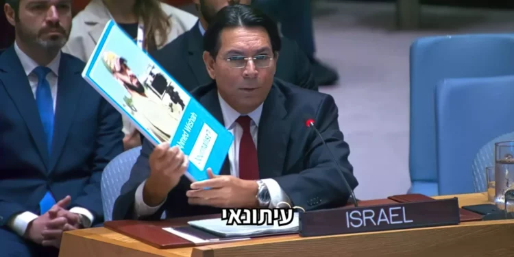 Danny Danon pregunta ante la ONU: “¿Periodista o terrorista?”
