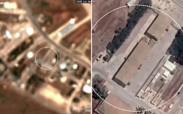 Imágenes satelitales: daños en base aérea israelí atacada por Irán