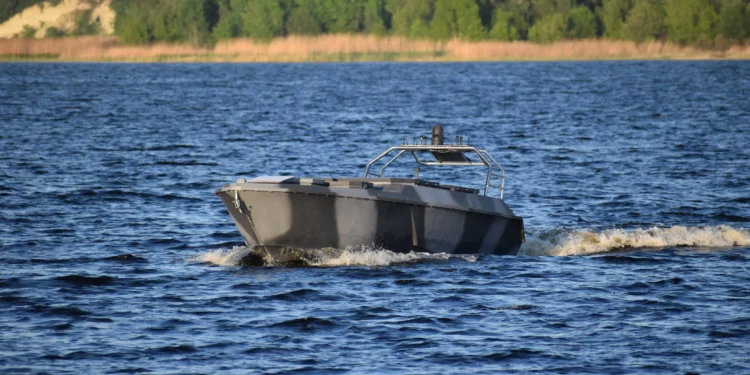 Ucrania busca que sus drones navales retengan buques en el mar Negro