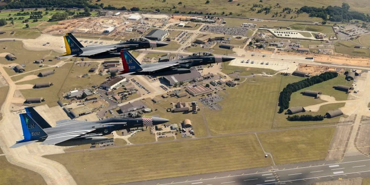 La USAF planea una gran inversión en bases del Reino Unido