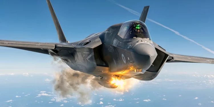 La ametralladora Gatling del F-35 estadounidense