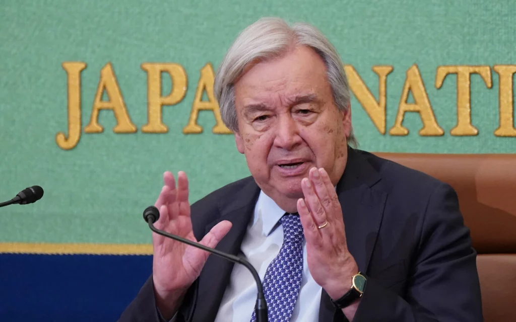 Guterres condenas ataque de Israel que mató a comandante de Hezbolá