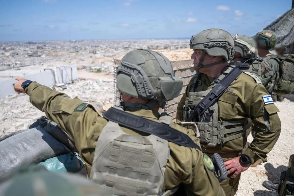 Las FDI seguirán en Gaza “hasta desarmar a Hamás”