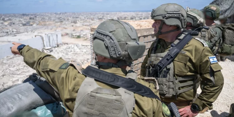 Las FDI seguirán en Gaza “hasta desarmar a Hamás”