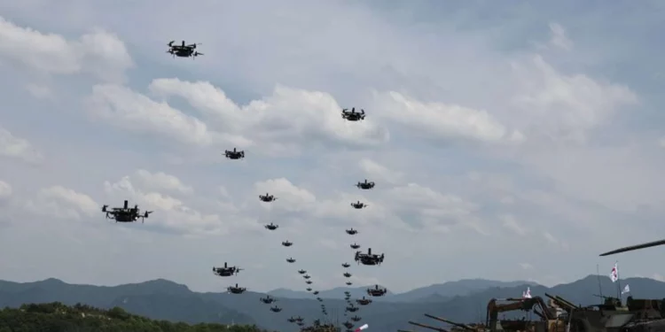 Corea del Sur prevé una flota de 60.000 drones K-LUCAS