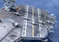 El MQ-25 Stingray aparece embarcado en el USS Nimitz