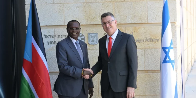 Israel y Sudán del Sur buscan ampliar la cooperación en desarrollo y seguridad