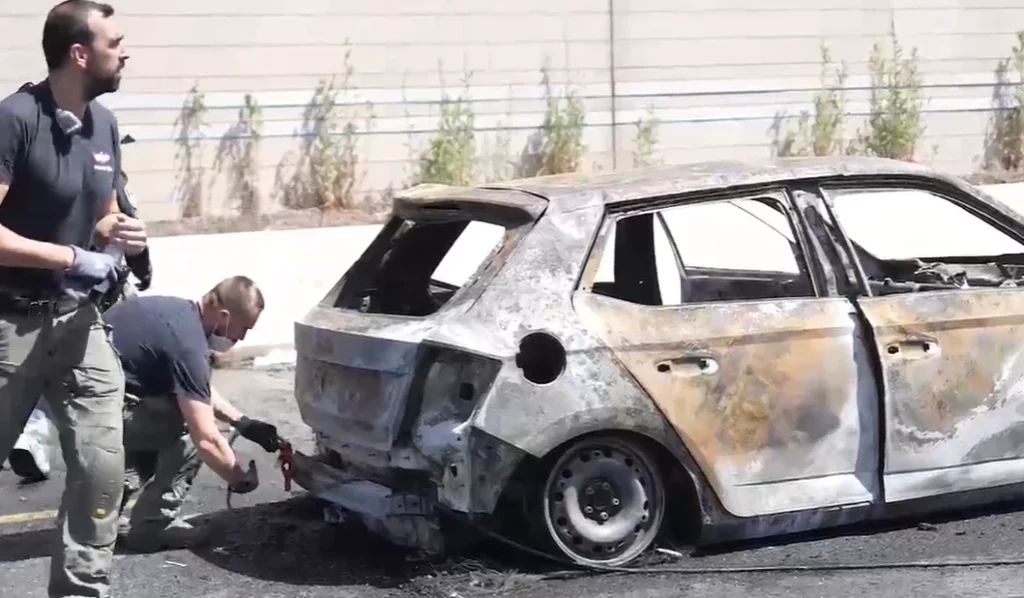 Un coche bomba mata a una mujer en la autopista Ayalon