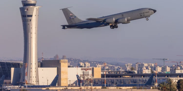 Israel limita a 20 los aviones cisterna de Estados Unidos en Ben Gurión