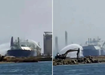 El puerto de Damieta sigue operando tras el ataque iraní