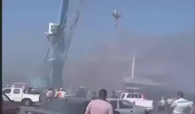 Un dron causa explosión en el puerto egipcio de Damietta