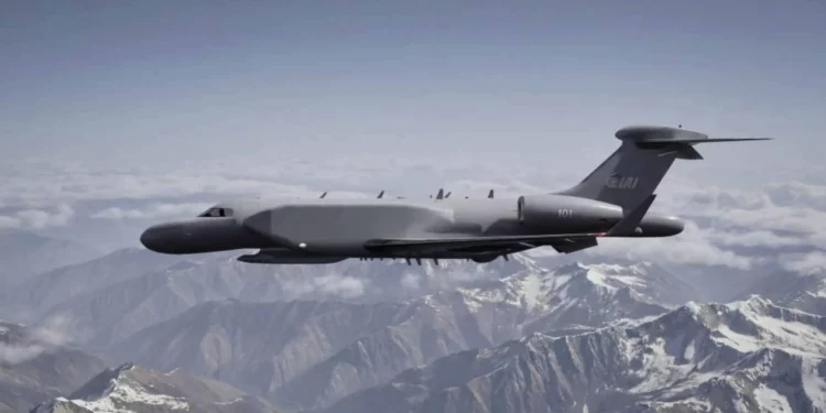 IAI presenta el avión Ellyon de guerra electrónica e ISTAR