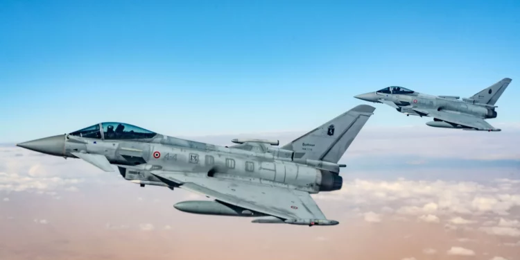 Italia despliega en Arabia Saudita sus Eurofighter para defensa