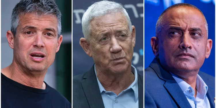 Reservistas rompe negociaciones con Gantz por los partidos haredíes