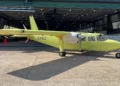 Britten-Norman prepara para pruebas el primer Islander británico desde 1968