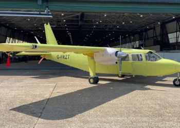 Britten-Norman prepara para pruebas el primer Islander británico desde 1968