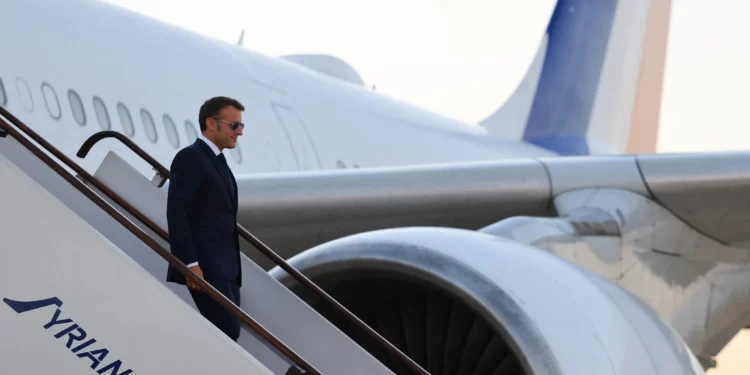 Macron llega a Damasco: primera visita occidental desde 2024