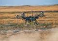 EE. UU. usa un dron Mule 28 para colocar torpedo Bangalore M1A3