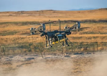 EE. UU. usa un dron Mule 28 para colocar torpedo Bangalore M1A3