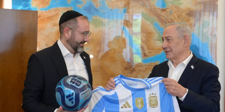 Netanyahu apoya a Argentina antes de la final ante España