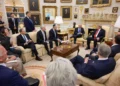 Netanyahu mostró a Trump un mapa para defender la presencia israelí en Siria