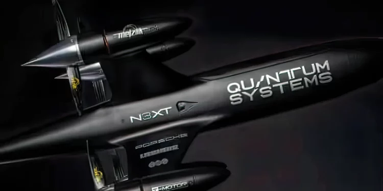 Quantum lanza un dron de 700 km/h para competir en la guerra