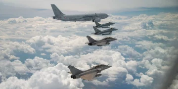 Rafale de Francia y Eurofighter de Alemania ensayan disuasión