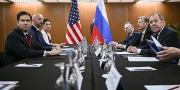 Rubio se reúne con su homólogo ruso para conversaciones sobre Ucrania