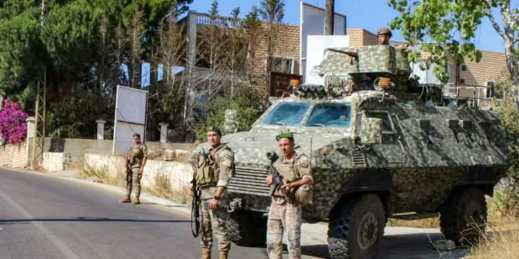 El ejército libanés inicia su despliegue en tres zonas piloto del sur