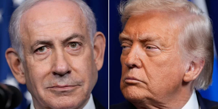 Trump dice que Netanyahu le pidió una reunión y que “sabe quién manda”