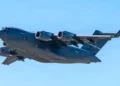 Un C-17 de EE. UU. vuelve a volar tras una reparación inédita
