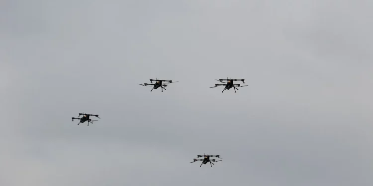 West Point prueba algoritmos para defenderse de enjambres de drones