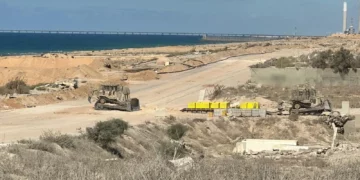 Terroristas de Hamás cruzan la Línea Amarilla y roban equipo de ingeniería