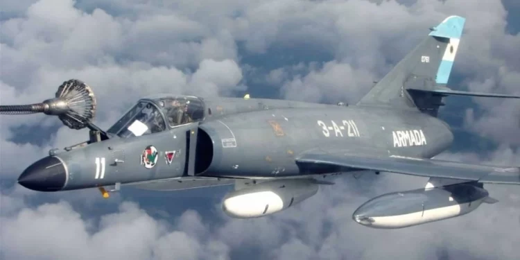 Argentina abandona la recuperación de los aviones Super Étendard