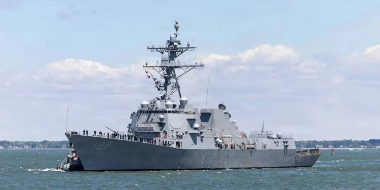 EE. UU. pondrá en servicio el destructor USS Ted Stevens