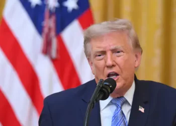 El presidente Donald Trump se dirige a la nación.