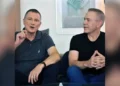 El exministro del Likud, Gilad Erdan, y el disidente del Likud, Yuli Edelstein, anuncian sus planes para formar un nuevo partido el 5 de agosto de 2026. (Captura de pantalla/X)