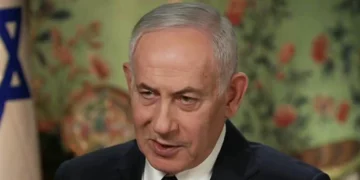 El primer ministro Benjamin Netanyahu durante una entrevista con Fox News, el 28 de julio de 2026. (Captura de pantalla/Fox News)