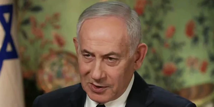 El primer ministro Benjamin Netanyahu durante una entrevista con Fox News, el 28 de julio de 2026. (Captura de pantalla/Fox News)