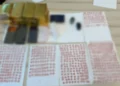 En una fotografía publicada por la Policía de Israel el 25 de agosto de 2026, se muestran pastillas de éxtasis confiscadas por agentes en Haifa. (Policía de Israel)