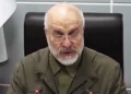 Mohammad Bagher Ghalibaf, fotografiado en la televisión estatal iraní el 31 de mayo de 2026. (Captura de pantalla)