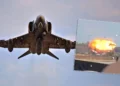 Un F-4 Phantom de Grecia se estrelló durante una exhibición aérea
