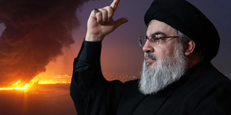 Imagen sobre Hassan Nasrallah y Hezbolá
