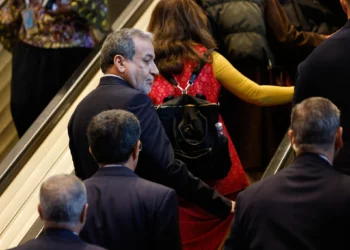 Iran’s Foreign Minister Abbas Araghchi arrives ahead of the 81st session of the United Nations General Assembly at United Nations headquarters, September 22, 2026. (AP/Stefan Jeremiah)