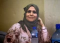 Aisha Rabi, palestina de 47 años, murió después de que una piedra atravesara el parabrisas del automóvil en el que viajaba con su esposo y su hija de nueve años el 12 de octubre de 2018.