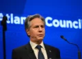 Antony Blinken habla en el Atlantic Council en Washington el 14 de enero de 2025