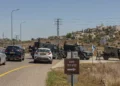Lugar del ataque en Binyamín